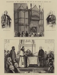 Apresentação da Liberdade da Cidade a Sir Albert D Sassoon, KSI